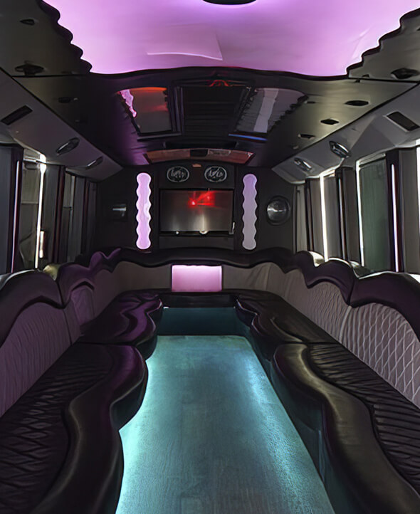 party bus interior