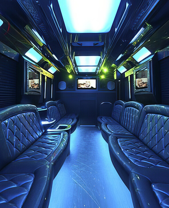 fancy party bus